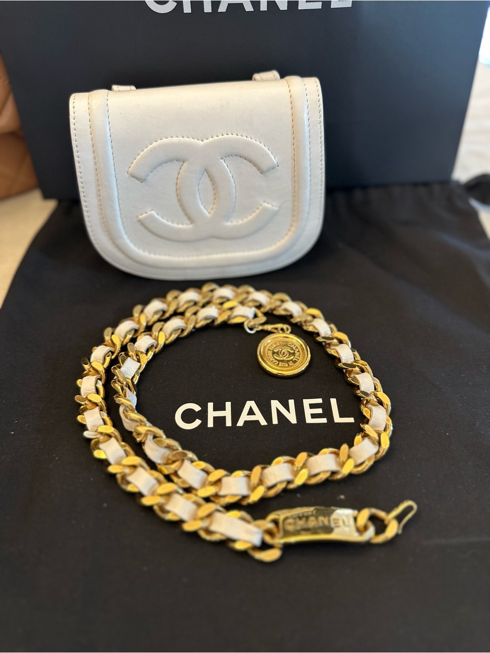 100% authentic Chanel belt, belt only - Picture 2 of 12